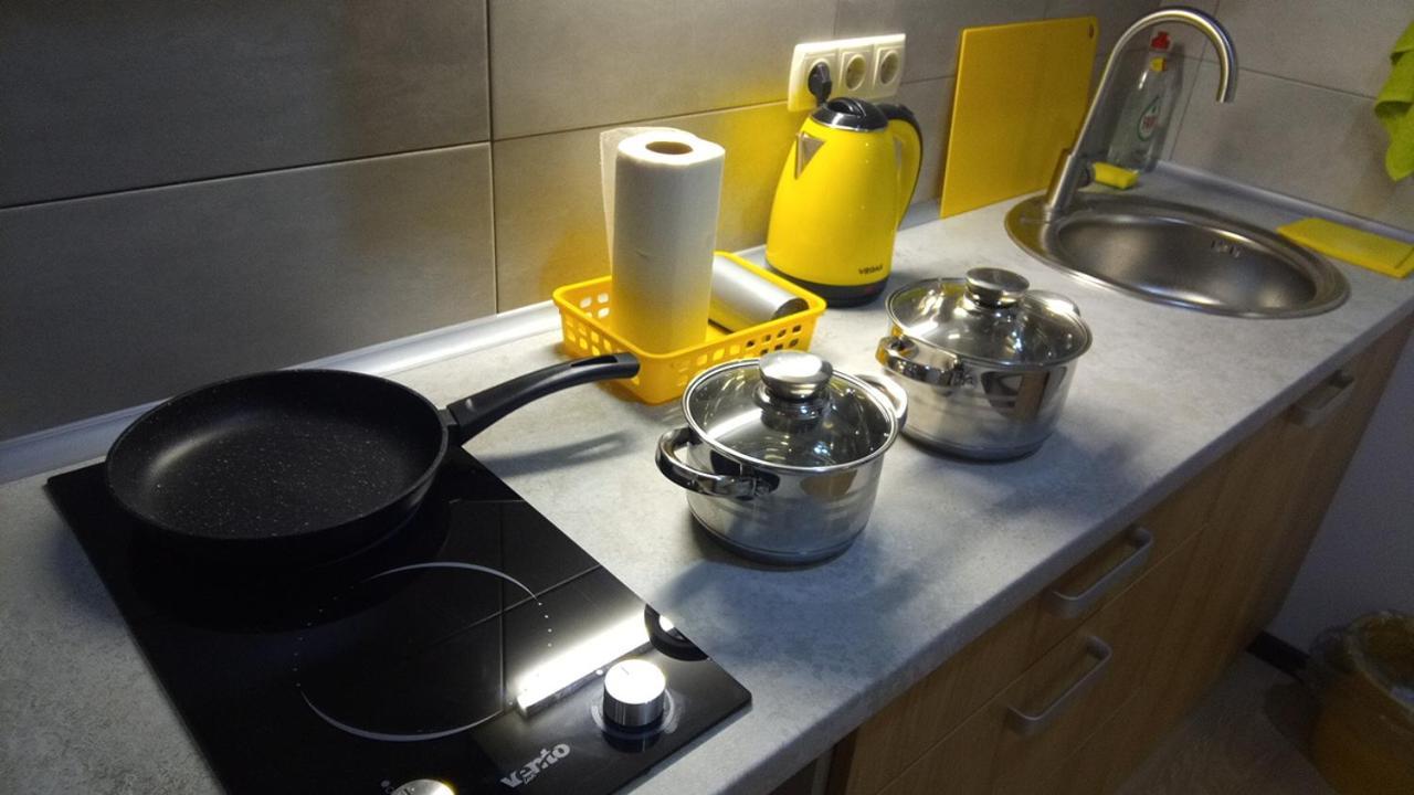 Positive Smile Studio Apartment In The Colorful Comfort Town Residental Complex. Kt-06. Kiev Eksteriør bilde